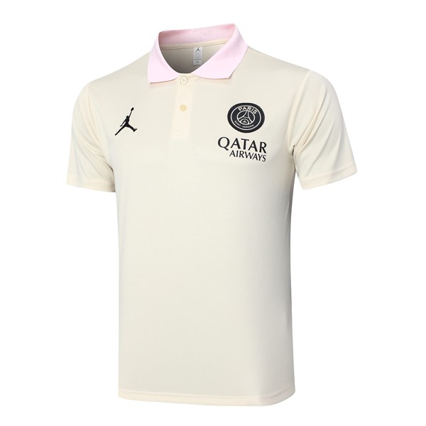 Polo PSG 2024-2025 Giallo Rosa